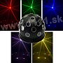 EXP LED XLIGHT100 2x3W RGB polguľa