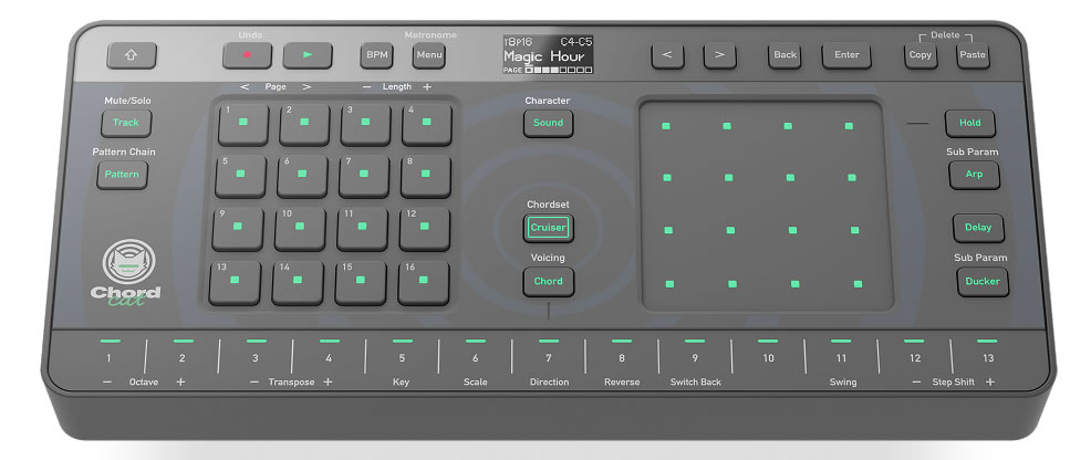 AlphaTheta Chordcat kompaktný groovebox
