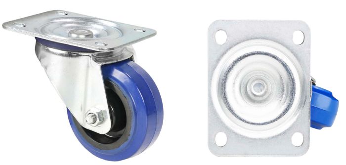 AHALL 372081 Otočné koliesko bez brzdy - 80 mm