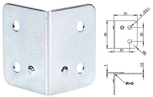 AHALL 40431 L spojka veľká