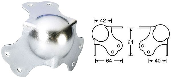 AHALL 4101 Roh veľký trojstranný