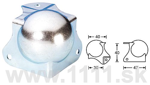 AHALL 4126 Roh stredný s prelisom na vekový profil