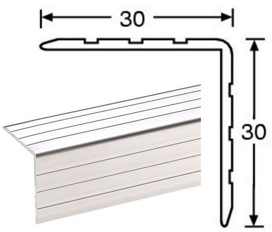 AHALL 6105 Uholník 30x30 mm