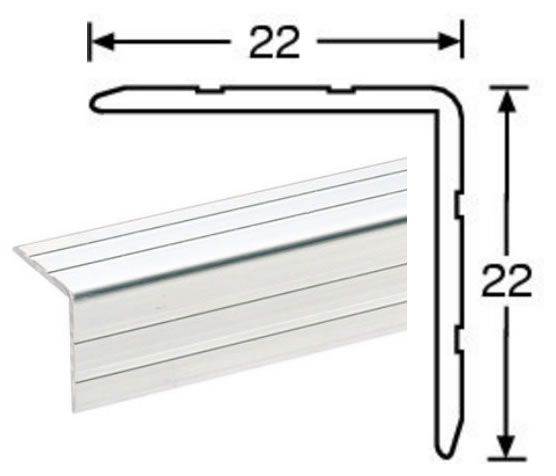 AHALL 6109 Uholník 22 x22 mm