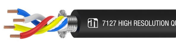 AHALL 7127 Štvoržilový mikrofónny kábel