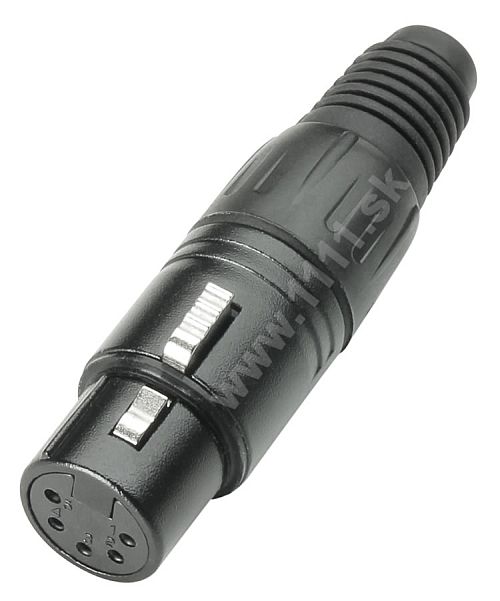 AHALL 7885 Cannon káblová samička 5pin