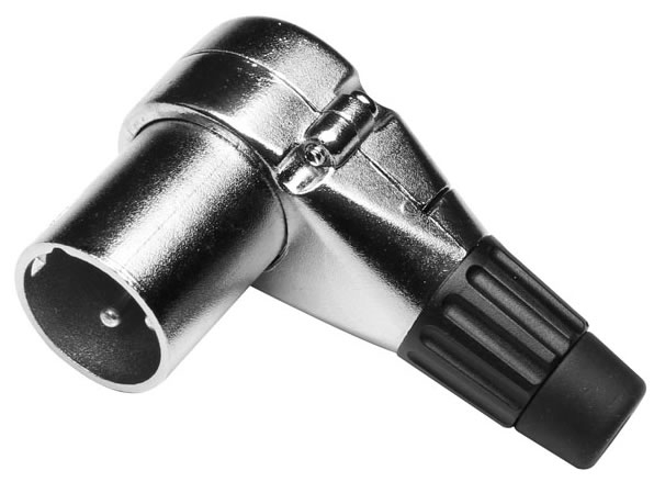 AHALL 7909 Cannon káblový samček uhlový