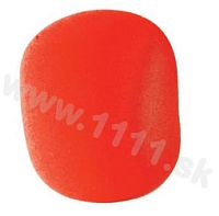 INV ASWS58BR Pena na mikrofón červená