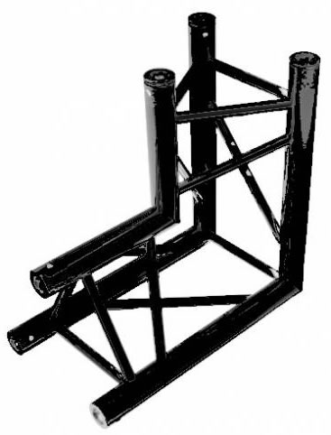 MT TRIO A 30805 B Roh 2/90° horizontálny