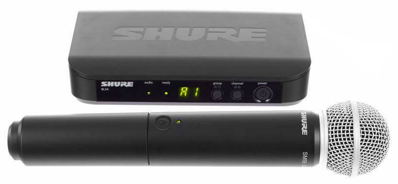 SHURE BLX24E/SM58-H8E mikroport do ruky