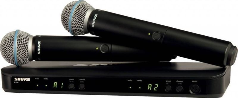 SHURE BLX288E/B58-K3E mikroport do ruky