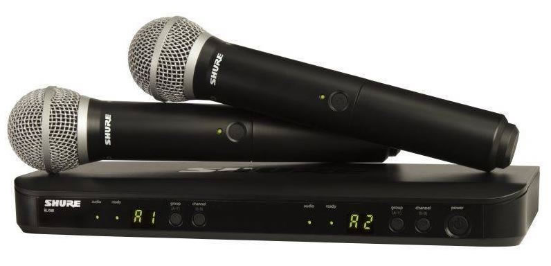 SHURE BLX288E/PG58-K3E mikroport do ruky