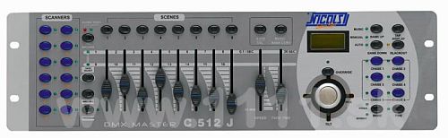 NICOLS C 512J DMX programátor