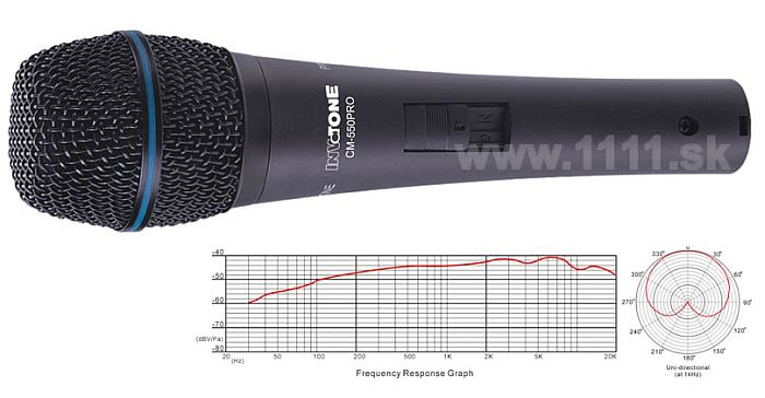 INV CM550 PRO kondenzátorový  mikrofón