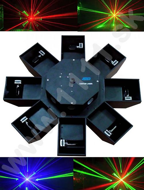 NICOLS LASER CENTOR 1400 mW RGB centrál