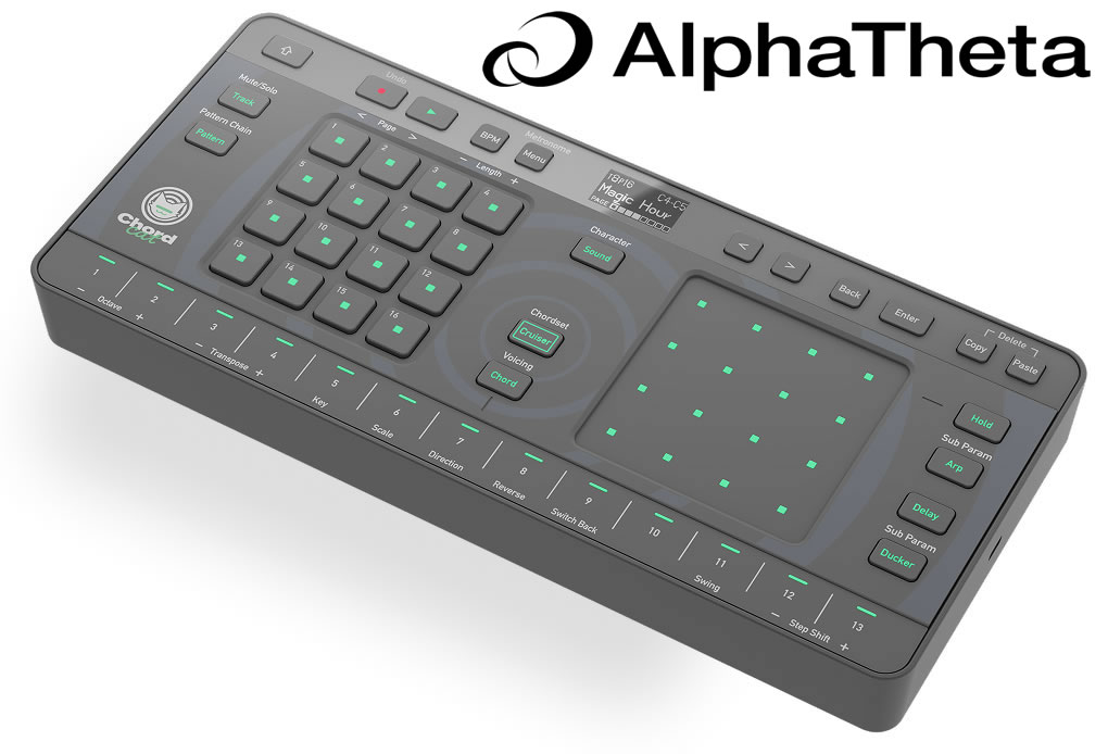 AlphaTheta Chordcat kompaktný groovebox 