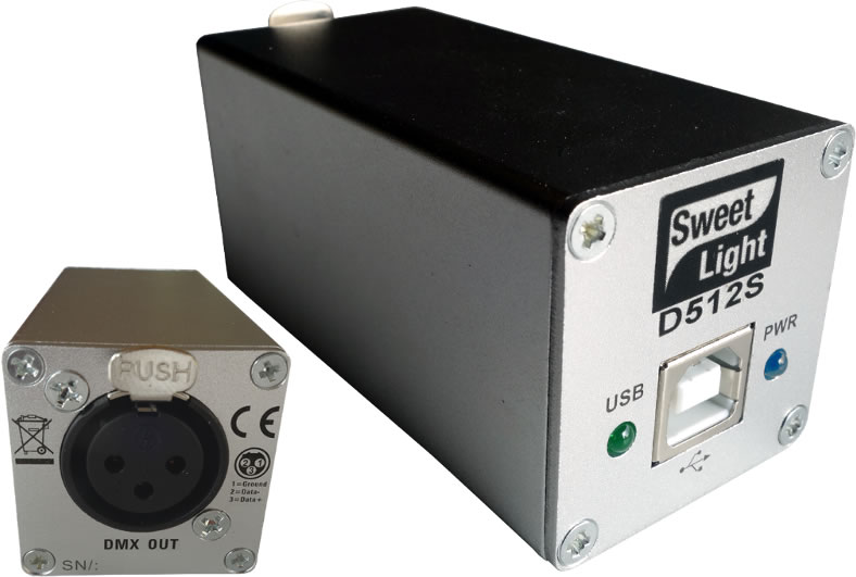 SWEETLIGHT D512S DMX ovládač