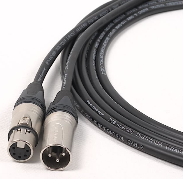 DC NEUTRIK DMX XLR3/XLR5pin kábel 15m 