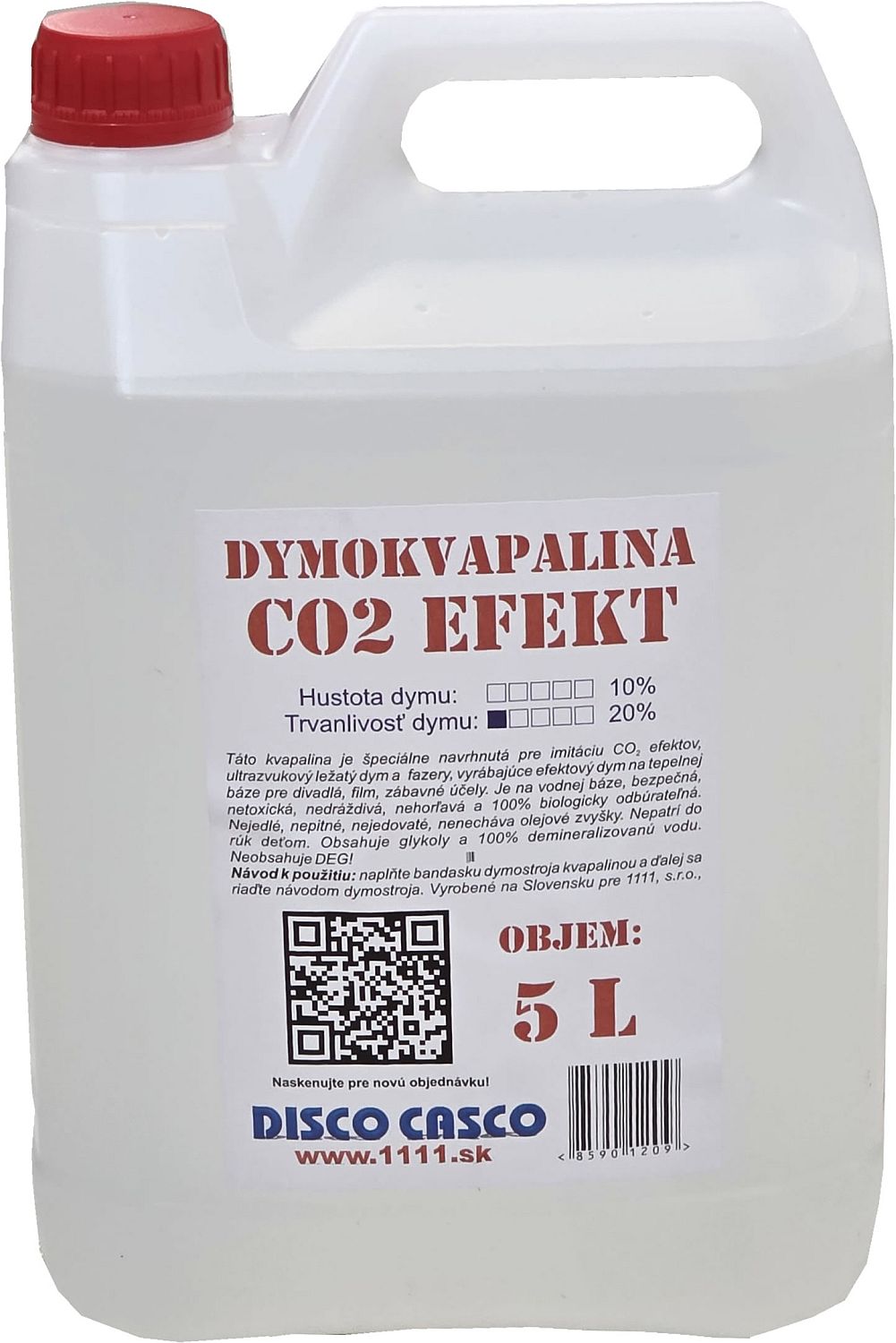 Dymokvapalina CO2 EFEKT 5L