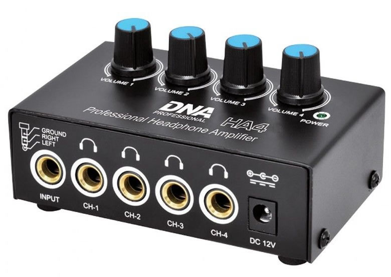 DNA HA4 Slúchadlový zosilňovač so 4 kanálmi