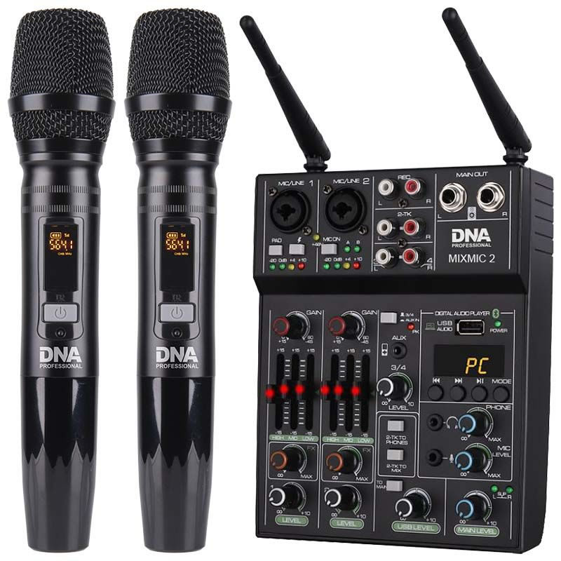 DNA MIXMIC 2 USB mixpult Bluetooth+ Wireless mikro