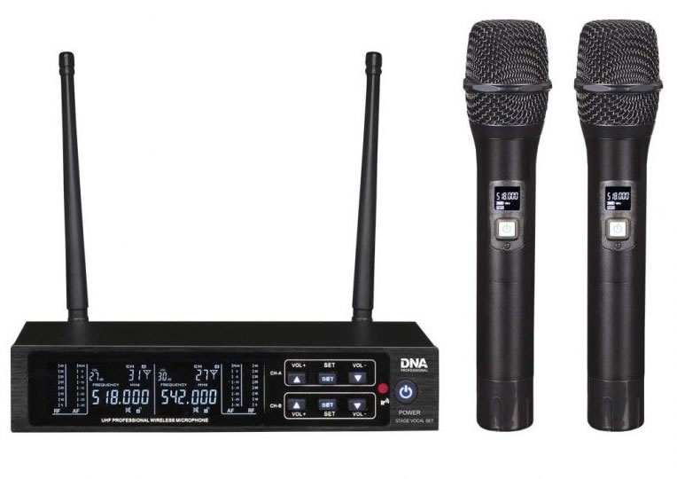 DNA STAGE VOCAL SET 2x Mikroport do ruky