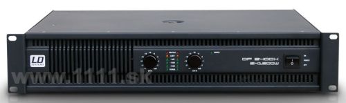 LD DP2400X Zosilňovač 2x1200W 2ohm