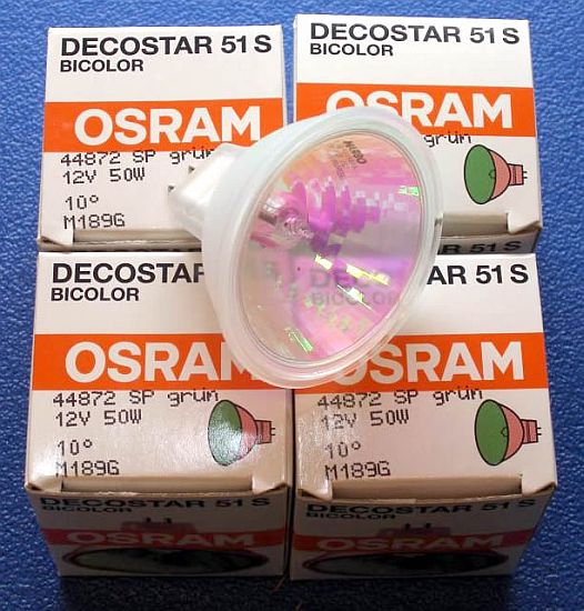 OSRAM Decostar 12V 50W 44872 GREEN
