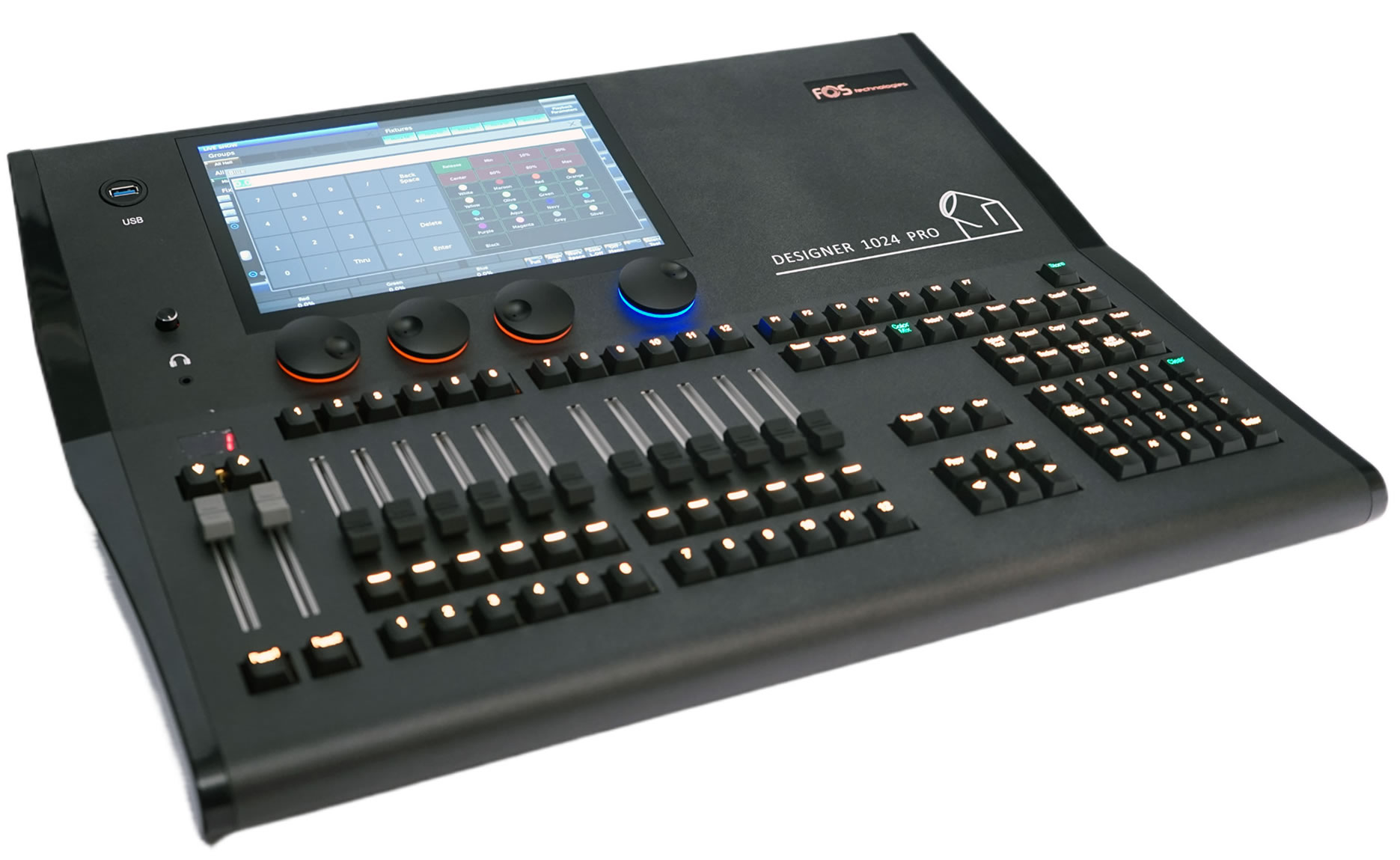 FOS Designer 1024 PRO Digitálny DMX pult