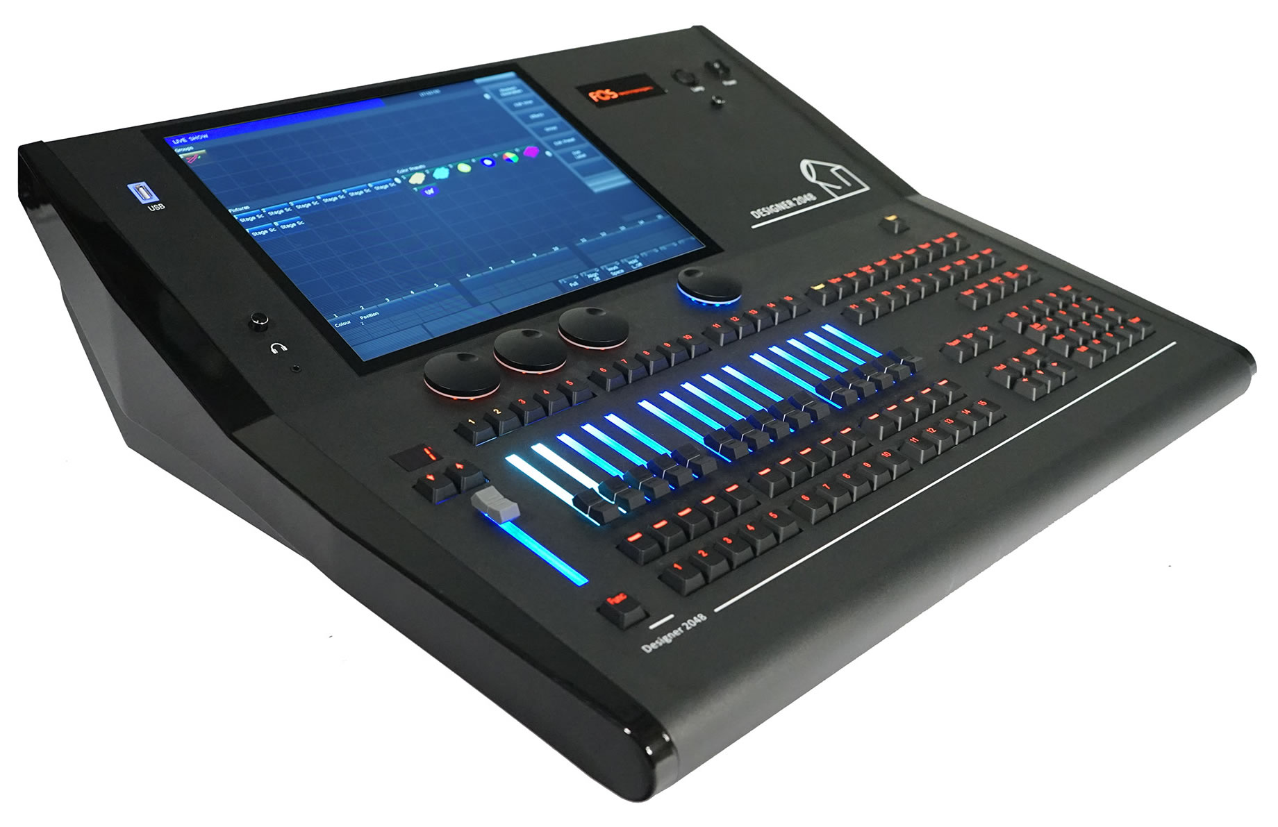 FOS DESIGNER 2048 Digitálny DMX pult