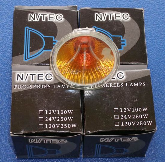 N-TEC 240V 75W RED žiarovka