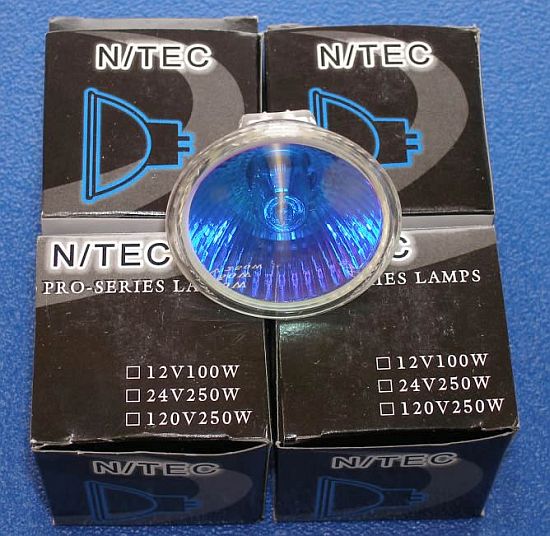 N-TEC 240V 75W BLUE žiarovka