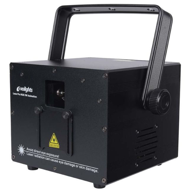 EVOLIGHTS LASER RGB 3W ANIMATION V2