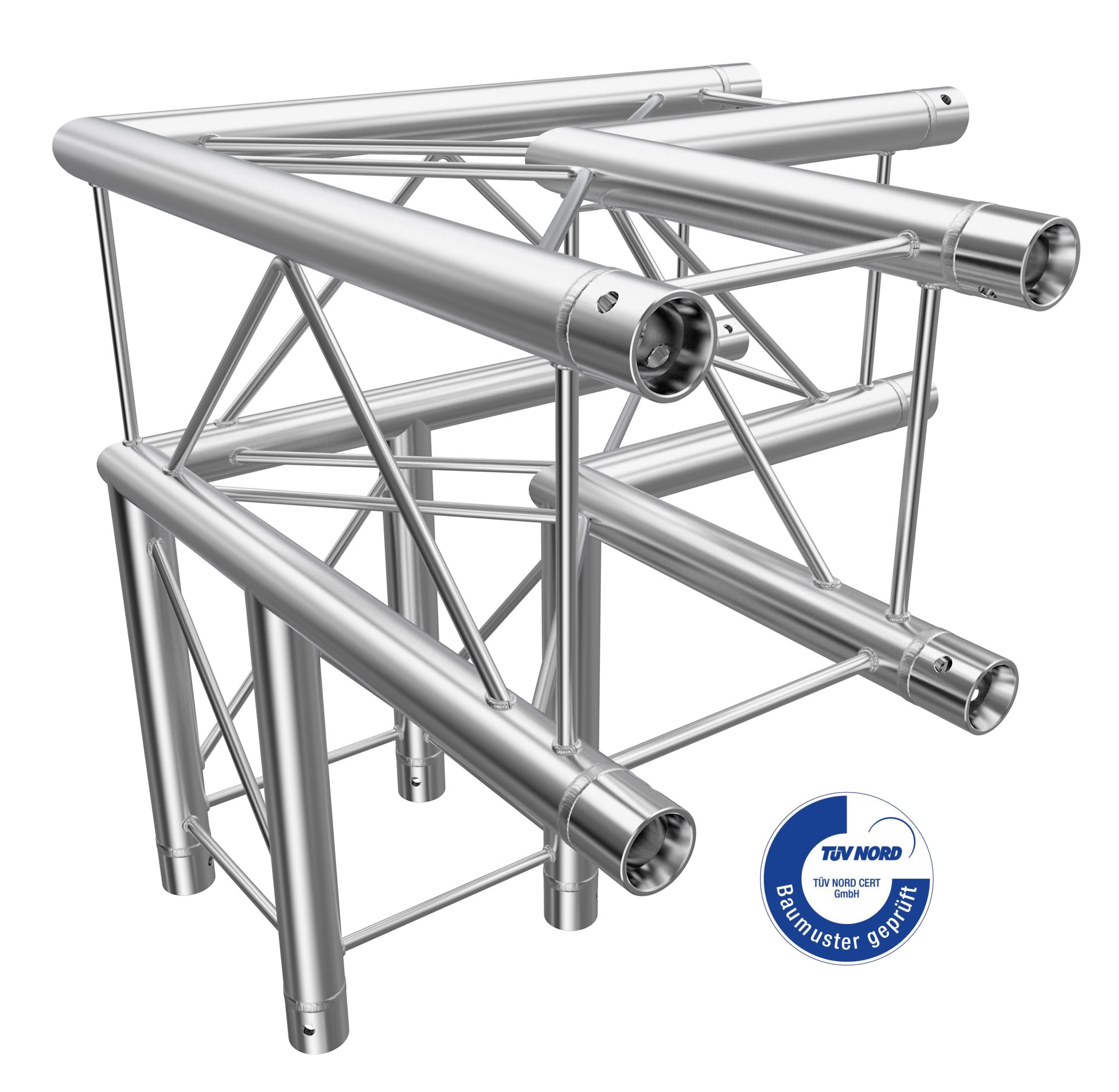 GLOBAL TRUSS DECO QUATRO F24C30 3-cestný roh 90°