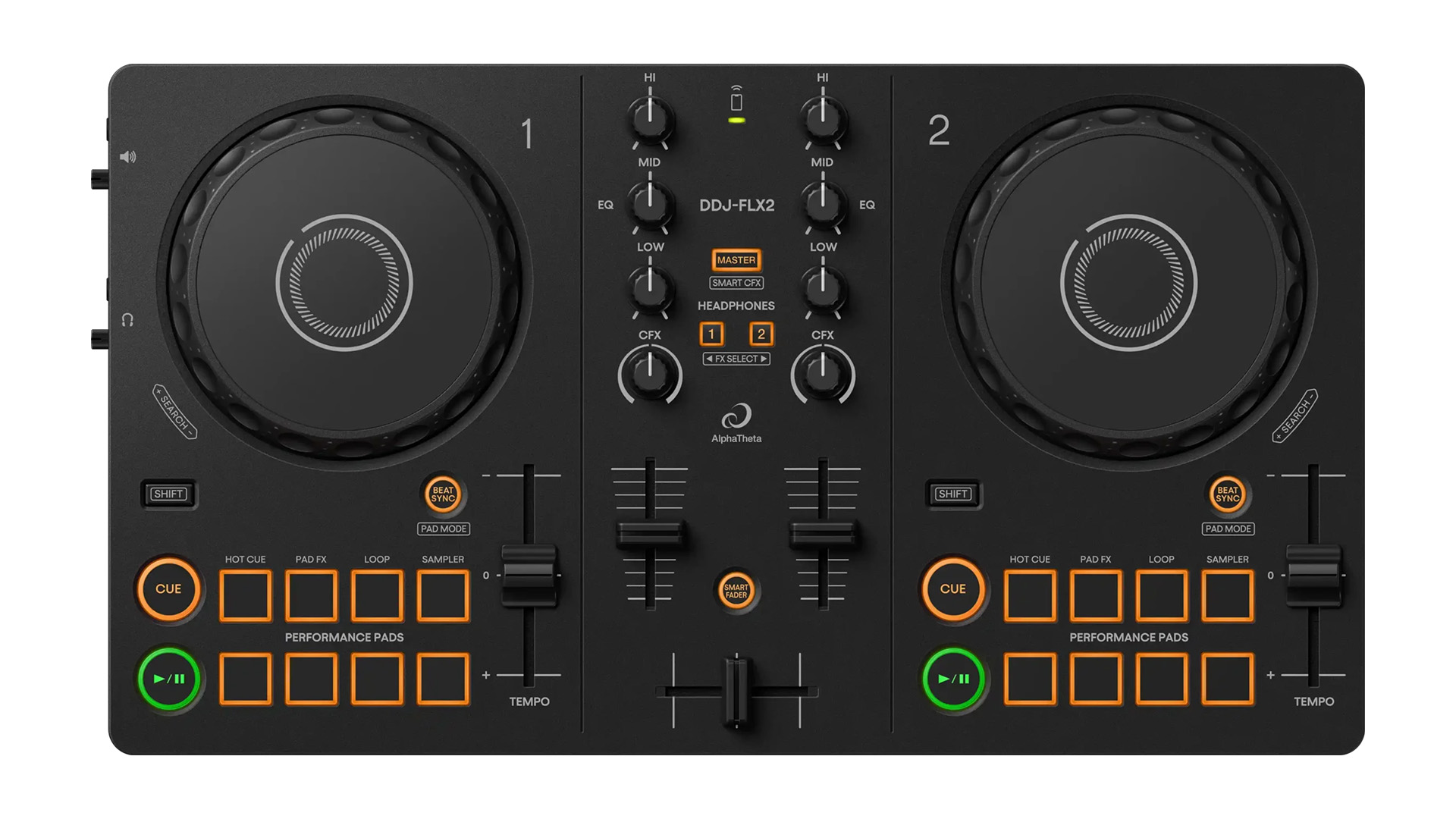 AlphaTheta DDJ- FLX2 kontrolér