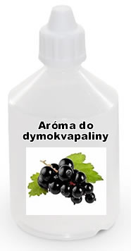 Aróma do dymokvapaliny vo flaštičke Čierna Ríbezľa