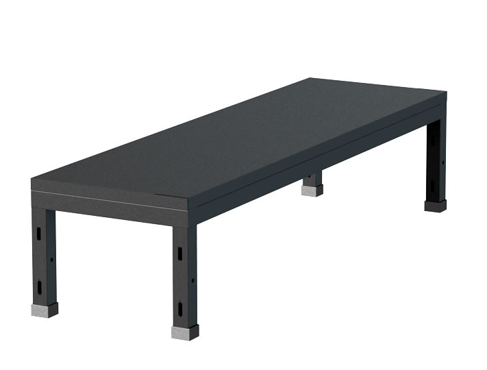 GLOBAL TRUSS Montovateľný schod pre pódiá 20cm