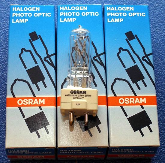 OSRAM Gy9,5 230V 300W 64662 žiarovka