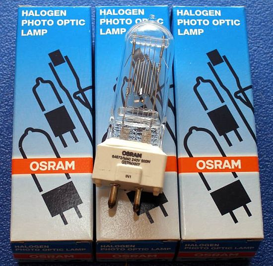 OSRAM Gy9,5 240V 500W 64672 žiarovka