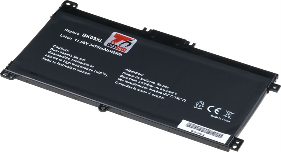Hewlett Packard Bateria T6 Power BK03XL