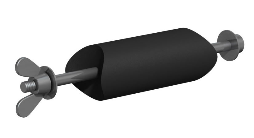 GLOBAL TRU Konektor na zábradlie - Set 2ks