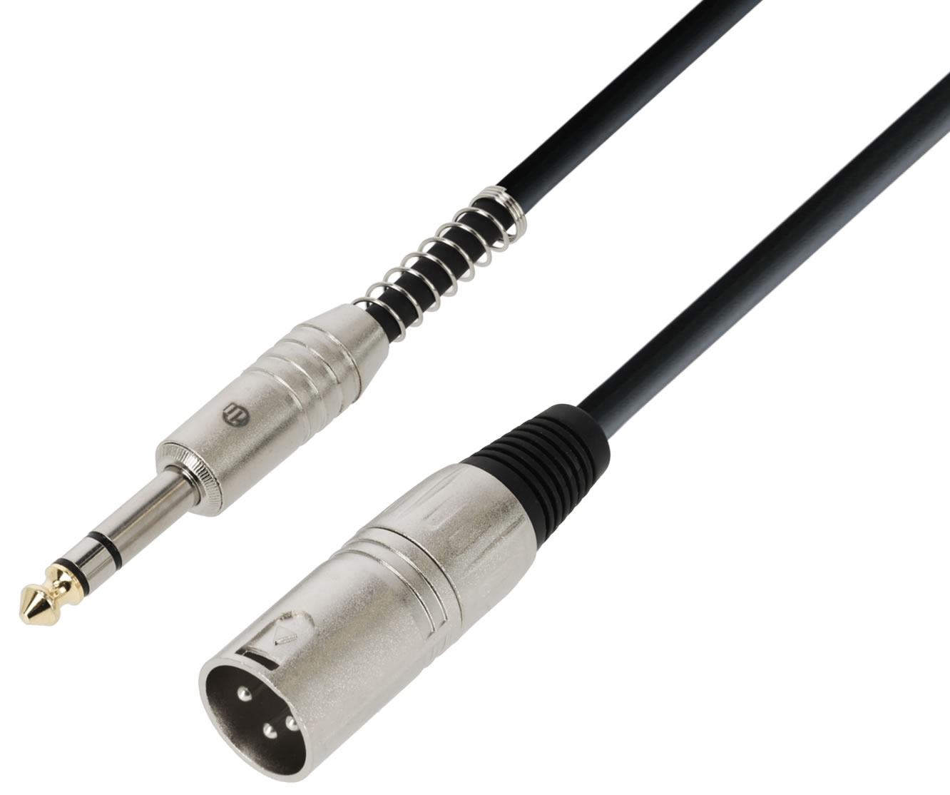 AHALL K3BMV-0100 Kábel samec  XLR/JACK 1m