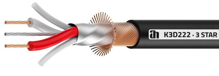 AHALL K4D222 DMX, AES/EBU kábel