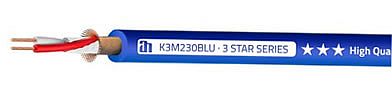 AHALL K3M230BLU symetrický kábel - modrý