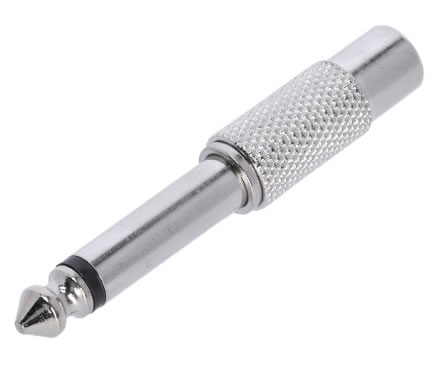 AHALL K4ARF2JM2 Redukcia Cinch - Jack mono 6,3 mm