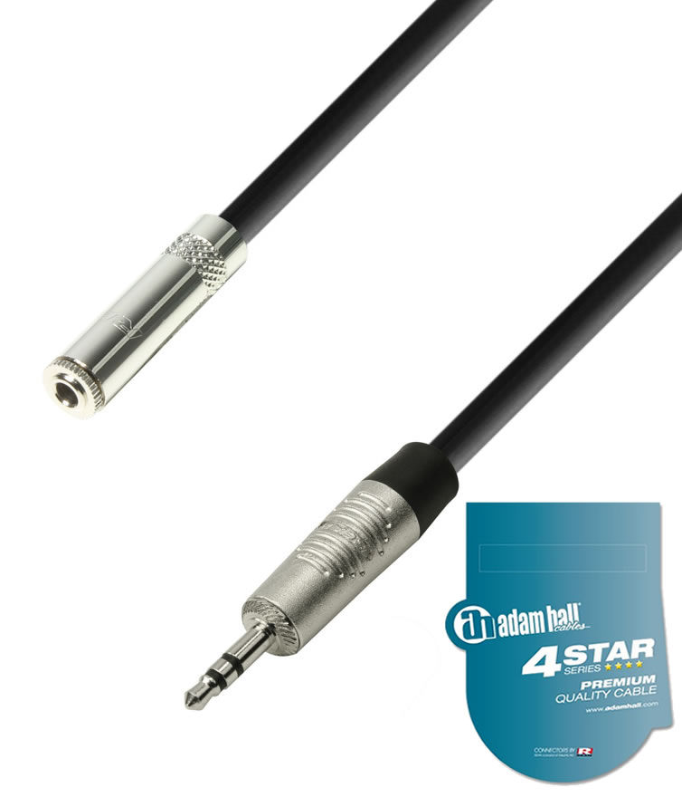 AHALL K4BYW-0600 Kábel Jack/Jack 3,5mm 6m