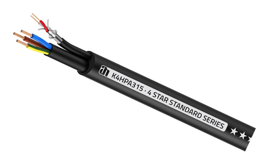 AHALL K4HPA315 Napájací a signálový kábel