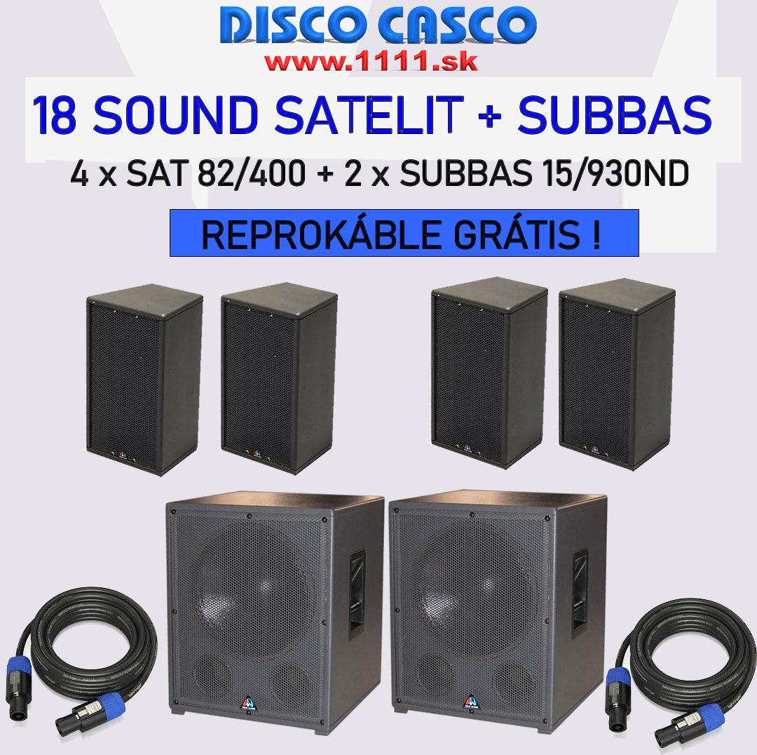 K.AUDIO SAT-U6 Reprozostava 2700W