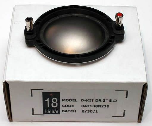 18 SOUND Recone Kit NSD1095N 8ohm