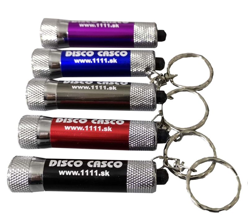 DC LED lampička na kľúče